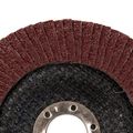 Круг шлифовальный лепестковый ROSSVIK 29_125х22_40 (125x22 мм, 40 Grit., тип 29, Zr, 80 м/с, 12250 об/мин)