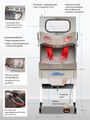Установка из нержавеющей стали для мойки деталей NORDBERG NW160H, аквабласт