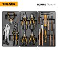 Набор инструментов "BOXER" для тележки TOLSEN TT85415-157 (12 ложементов, 157 предметов)