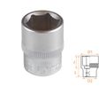 Головка торцевая стандартная шестигранная 3/8" 15 мм AFFIX AF00030015
