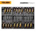 Набор инструментов "CHAMPION" для тележки TOLSEN TT85416-239 (18 ложементов, 239 предметов)