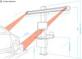Стенд сход-развал 3D модель для ям и подъемников NORDBERG C802