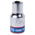 Головка торцевая TORX Е-стандарт 1/4", E7, L = 24 мм KING TONY 237507M
