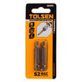 Набор вставок (бит) торцевых 1/4" Slotted 4х0,5 мм 50 мм 2 предмета TOLSEN TT20302