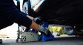Домкрат подкатной алюминиевый в сумке 1,5 т NORDBERG N32015