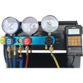 KraftWell KRW134AM ручная станция для заправки автомобильных кондиционеров