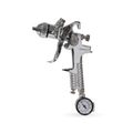 Краскопульт BOOMER BM827 KIT HVLP с верхним пластиковым бачком, сопло 1.4/1.7 мм