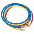 Шланг заправочный МАСТАК 105-61015 для фреона 1/4"SAE х1/4"SAE, 1,5 м