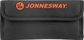 Отвертка диэлектрическая JONNESWAY DV15109S со сменными стрежнями в наборе, 9 предметов
