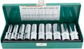 Набор головок торцевых глубоких S04HD411S, 1/2"DR, 10-24 мм, 11 предметов