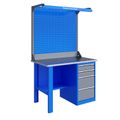 Верстак однотумбовый Верстакофф ® Technic 121.14.1
