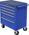 Тележка инструментальная для автосервиса СТАНКОИМПОРТ BTD-271051CIS blu (5 ящиков, синий цвет)