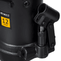 RUNTEC RT-WJ12 Домкрат бутылочный, двухштоковый, профессиональный 12 т, 235-590 мм