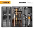 Набор инструментов "CHAMPION" для тележки TOLSEN TT85416-239 (18 ложементов, 239 предметов)