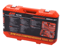 Набор инструментов 1/4" & 3/8 & 1/2" 6-гранный (в кейсе) 219 предметов JTC-H219C