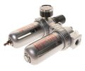 Блок подготовки воздуха JTC-JW0889-833 (лубрикатор, осушитель, 3/8", металл. переключ., 215PSI, 2500 л/мин, 125 мл)