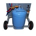 KraftWell KRW134AMS ручная станция для заправки автомобильных кондиционеров