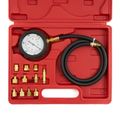 Тестер давления масла с адаптерами ROSSVIK ST106 (0-500PSI, 0-35 бар)