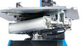 Станок шиномонтажный автомат, двухскоростной, 14-28", взрывная накачка, 380 В, синий NORDBERG 4644