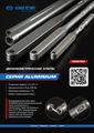 Динамометрический ключ серии ALUMINIUM KING TONY 3465G-2FB (3/4", 140-760 Нм, футляр)