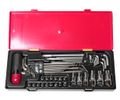 Набор инструментов TORX, HEX JTC-K1401 (ключи, головки с насадками, 40 предметов в кейсе)