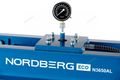Пресс гидравлический NORDBERG N3650AL, 50 т, разборная рама, пневмопривод