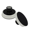 Диск-подошва полировальная JETA PRO J411275, (Ø 75 мм), без отв., Velcro, средней жесткости, крепление М14, для J4112