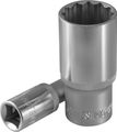 Головка торцевая глубокая S04HD4728, 12-гранная, 1/2"DR, 28 мм