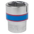 Головка торцевая стандартная шестигранная 3/8", 17 мм KING TONY 333517M