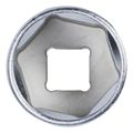 Головка торцевая стандартная шестигранная 3/8", 21 мм KING TONY 333521M