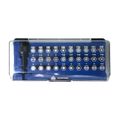 Набор вставок (бит) 1/4" TORX, HEX, PZ, PH, SLOT, 31 предмет МАСТАК 058-00031C