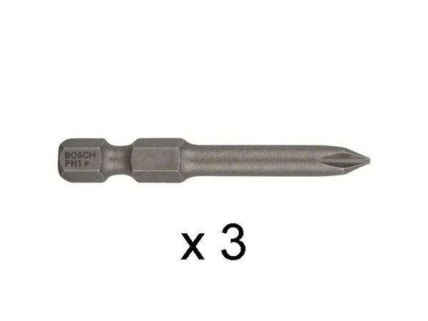 Насадка с шестигран. хв. PH1 49мм 3шт BOSCH