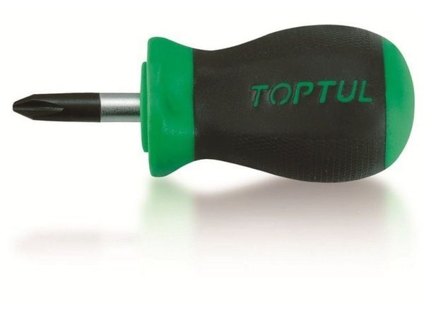 Отвертка "+" №2 25мм PH "бочка" TOPTUL