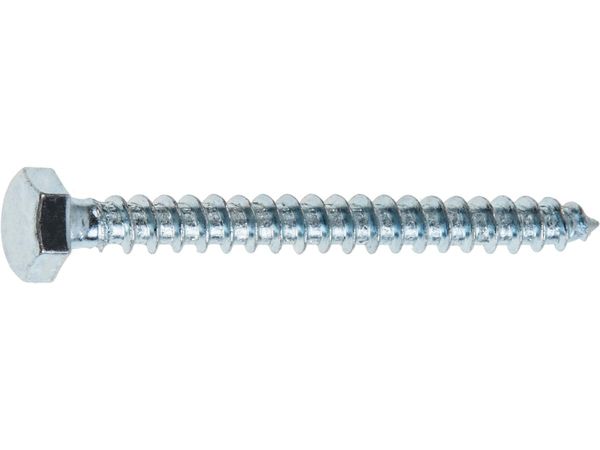 Шуруп 8х40 мм шестигр. головка, цинк, DIN 571 (1600 шт в коробе) STARFIX