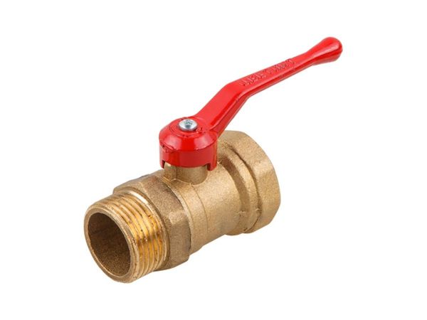 Кран шаровый стандарт. 3/4" нар.-вн. ручка PN1,6 МПа; 11Б27п7, Цветлит