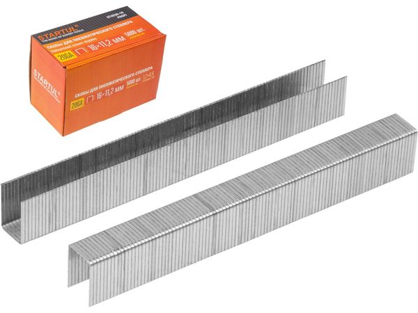Скобы тип 20GA 16мм (5000шт) STARTUL PROFI (ST4530-16)