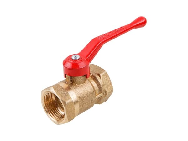 Кран шаровый стандарт. 3/4" вн.-вн. ручка PN1,6 МПа; 11Б27п7, Цветлит