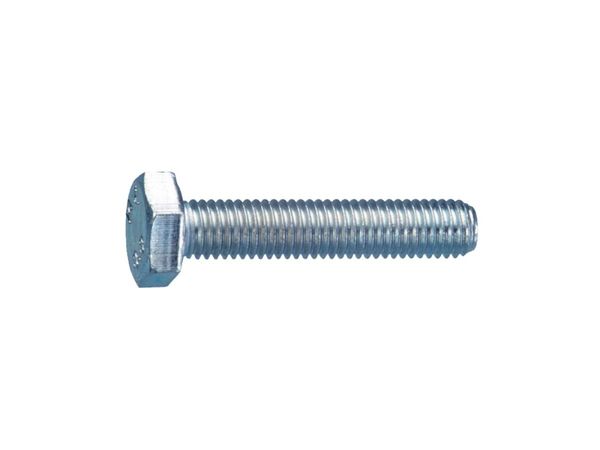 Болт М10х30 мм шестигр., цинк, кл.пр. 5.8, DIN 933 (5 кг) STARFIX