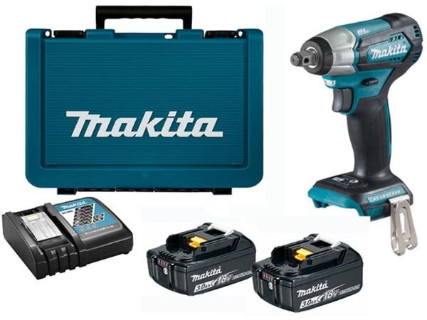 Аккум. ударный гайковерт MAKITA LXT DTW 181 RFE в чем.