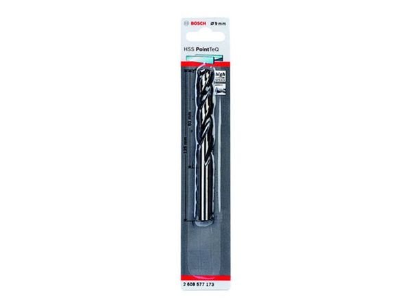Сверло по металлу ц/х 9.0х81х125 мм HSS PointTeQ BOSCH