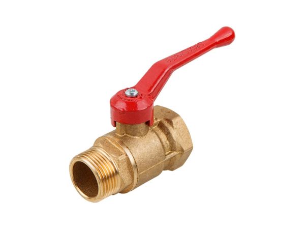 Кран шаровый 1 1/2" нар.-вн. ручка PN1,6 МПа; 11Б27п5, Цветлит