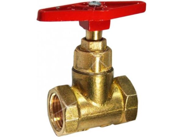 Кран вентильный 1 1/4" вн.-вн. (ПАР) PN1,6 МПа; 15Б1п, Цветлит