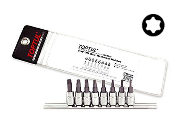 Набор бит 1/4" 8шт. TOPTUL