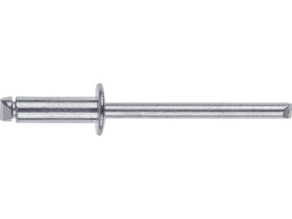 Заклепка вытяжная 4.8х12 мм сталь/сталь, цинк (150 шт в пласт. конт.) STARFIX