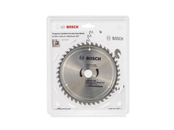 Диск пильный 160х20 мм 42 зуб. универсальный ECO ALUMINIUM BOSCH