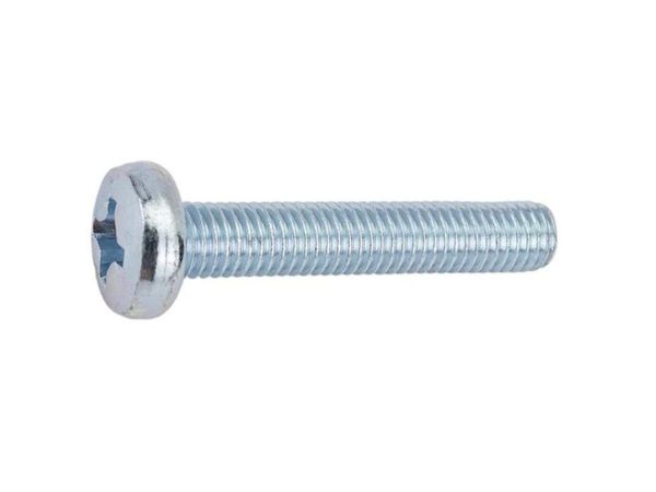 Винт М5х16 мм полусф. головка, цинк, DIN 7985 (25 шт в зип-локе) STARFIX