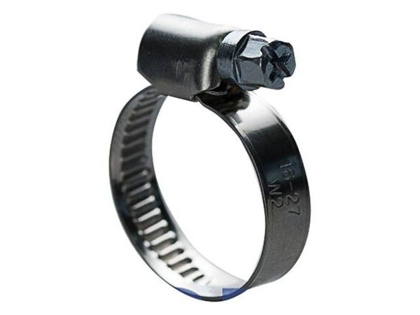 Хомут червячный 110-130 мм, нерж.сталь (W2) STARFIX