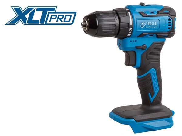Аккум. дрель-шуруповерт BULL SR 1804 в кор. XLTpro SOLO БЕСЩЕТ., Импульс., 18 В, 45 Н*м