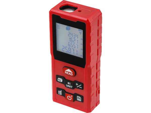 Дальномер лазерный WORTEX LR 6002 в кор., 0,05 – 60, ± 2 мм