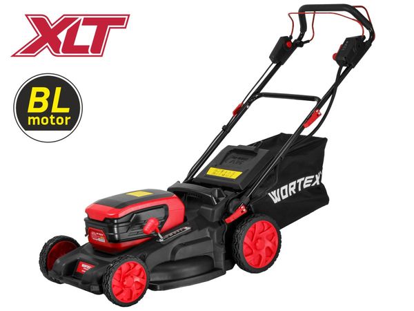 Газонокосилка аккум. WORTEX CLM 4536-4 в кор. XLT SOLO БЕСЩЁТ.ДВИГ., САМОХОД., 18В+18В